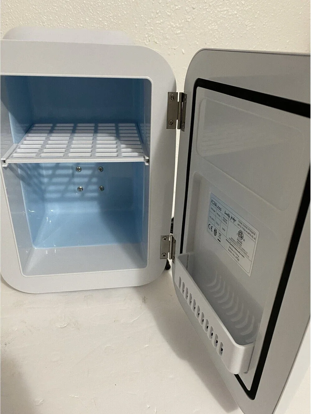 Finishing Touch Flawless Beauty Mini Refrigerator for Skincare and Makeup